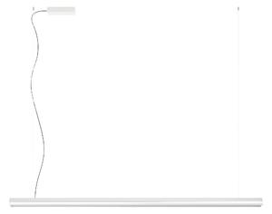 Redo 01-4242 Cityline, bílé závěsné svítidlo, LED 35W 2700/3000K, bezdotykové ovládání, stmívatelné, délka 150cm