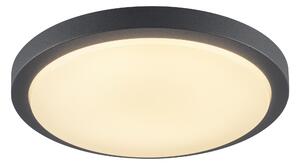 SLV 229965 Ainos, stropní kulaté svítidlo, LED 21W 3000K, antracit, průměr 30cm, IP44