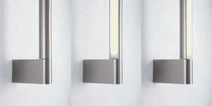 Redo 01-4239 Cityline, hnědé nástěnné svítidlo, LED 8,5W 2700K, stmívatelné, výška 44,5cm, IP54