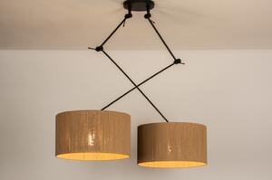 Závěsné svítidlo Snap Duo Seil and Black (LMD)