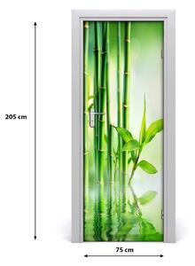 Fototapeta na dveře Bambus ve vodě 75x205 cm