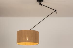 Závěsné svítidlo Snap Light Seil and Black (LMD)