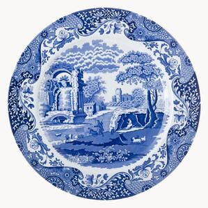 Servírovací talíř z kameniny Blue Italian