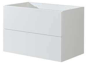 Mereo Aira, koupelnová skříňka 81 cm, bílá, dub, šedá Aira, koupelnová skříňka 81 cm, bílá Varianta: Aira, koupelnová skříňka 81 cm, šedá