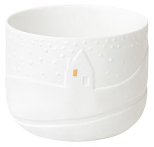 Porcelánový svícen na čajovou svíčku Footprints