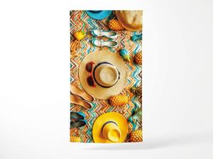 Rychleschnoucí XXL plážová osuška VACALIO barevná 150 x 210 cm, 100% mikrovlákno