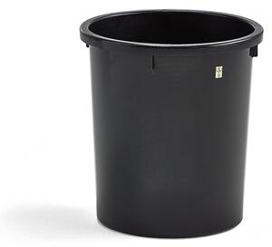 AJ Produkty Odpadkový koš, ESD, 35 litrů, Ø 390x430 mm, černý