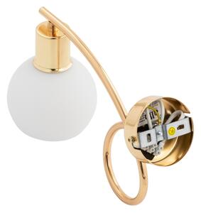 Nástěnné svítidlo ERYKA 1xE14/10W/230V zlatá