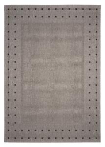 Hans Home | AKCE: Kusový koberec Floorlux 20329 Silver/Black – na ven i na doma - 120x170