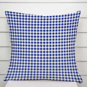 Biante Bavlněný povlak na polštář Sandra SA-057 Modro-bílé kostičky 30 x 50 cm