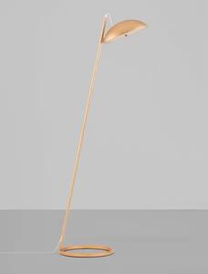 Designová stojací lampa Flute zlatá