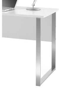 PSACÍ STŮL, barvy stříbra, světle šedá, 170/73/76 cm MID.YOU - Kancelářské stoly