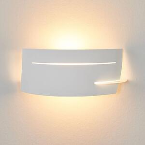 LED nástěnná svítilna Keyron, bílá barva
