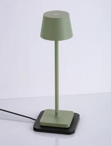 Venkovní stolní lampa Deck zelená