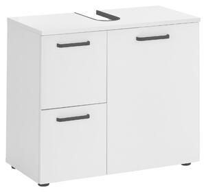 SKŘÍŇKA POD UMYVADLO, bílá, bílá, 70/60/35 cm MID.YOU - Koupelnové série, Online Only