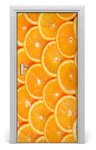 Fototapeta na dveře samolepící pomeranče 85x205 cm