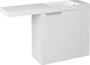 Sapho LATUS VI umyvadlová skříňka 50x50x22cm, pravá, bílá (55830) LT610-3030