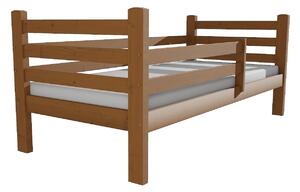 Vomaks unit, s.r.o. Dětská postel M 001 NEW* Povrchová úprava: surové dřevo, Rozměr: 70 x 160 cm