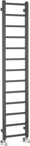 Sapho METRO LIGHT otopné těleso 300x1500 mm, černá mat IR446TB