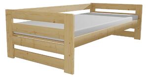 Vomaks unit, s.r.o. Dětská postel M 002 NEW* rozměr: 80 x 180 cm, Povrchová úprava: surové dřevo
