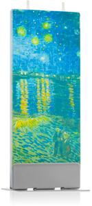 Flatyz Fine Art Vincent Van Gogh Starry Night Over The Rhone dekorativní svíčka 6x15 cm
