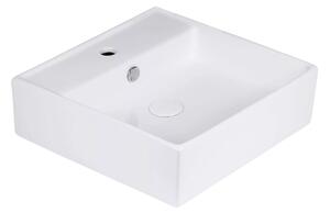 UPTrend Čtvercové keramické umyvadlo na desku/závěsné MEDUSA XL TR4032, bílá lesk