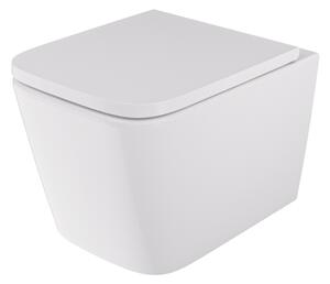 UPTrend Závěsný WC komplet bez příruby GRAVIS VORTEX TR2216R včetně Soft-Close sedátka, bílá lesk