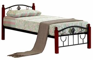Jednolůžková postel 90x200 cm s roštem TK4013
