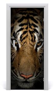 Samolepící fototapeta na dveře Tygr 75x205 cm