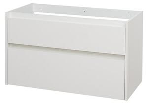 Mereo Opto, koupelnová skříňka 101 cm, bílá, dub, bílá/dub, černá Opto, koupelnová skříňka 101 cm, bílá Varianta: Opto, koupelnová skříňka 101 cm, bílá