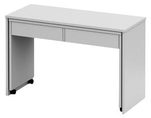 PC stůl rozkládací v moderním jednoduchém provedení bílá VERSAL NEW