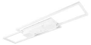 Trio Leuchten 647710431 ALBANY - Stropní LED bílé svítidlo s dálkovým ovladačem, LED 37W, 2700 - 6500K, 100 x 28cm (Stropní lustr stmívatelný dálkovým ovladačem)