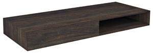 Sapho, MORIAN umyvadlová skříňka 120x14x48cm, dub černý, levá, MR122