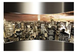 Fototapeta - Panorama New Yorku + zdarma lepidlo - 200x140