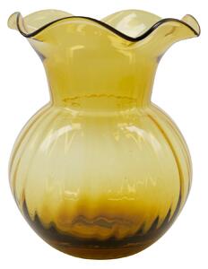 Skleněná váza Pomp Amber