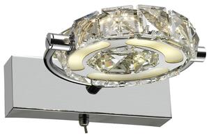 REALITY ESTO 780109 LUXUSNÍ MODERNÍ LED NÁSTĚNNÉ SVÍTIDLO DIAMOND