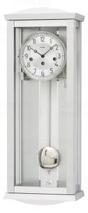 Luxusní kyvadlové mechanické nástěnné hodiny 2749 silver AMS 66cm