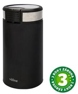 Elektrický mlýnek na kávu Väline Laterza na 50g, tříštivé nože, 200W, černý, 3 roky záruka