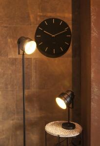 Nástěnné hodiny Charm Black Gold 45 cm