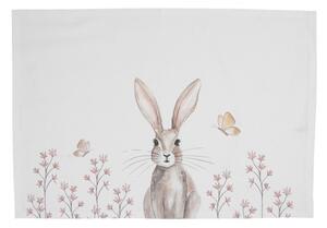 Sada bavlněných prostírání s motivem králíka Rustic Easter Bunny – 48x33 cm