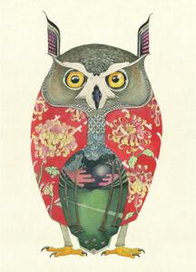 Reprodukce The DM Long eared Owl, The DM Collection UK