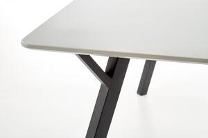 Moderní jídelní stůl Hema1853, šedý