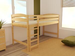 Vomaks Patrová zvýšená postel ZP 001 Rozměr: 80 x 180 cm, Barva: moření ořech