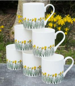 Porcelánový hrnek Daffodils 250ml, Wiggles & Florence UK