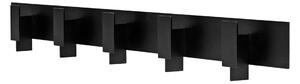 FERM LIVING Nástěnný věšák Lager, Black