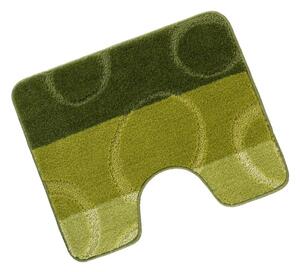 Bellatex koupelnová předložka BANY 60x50 cm s výkrojem Elipsa Zelená