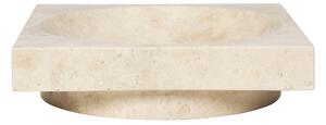 FERM LIVING Mísa Hew Low Centrepiece, Travertine