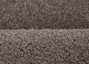 Breno Kusový koberec DOLCE VITA kruh 01/BBB, Hnědá, 80 x 80 cm
