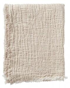 Bavlněná deka DUO beige 130x170, Klippan Švédsko Béžová