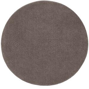 Breno Kusový koberec DOLCE VITA kruh 01/BBB, Hnědá, 80 x 80 cm